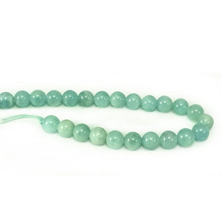 Aquamarine E - Round Strand 7" - 6mm    from Stonebridge Imports