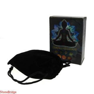 Chakra 7 Symbol Engraved Set - 1 1/4" to 1 1/2"    from Stonebridge Imports