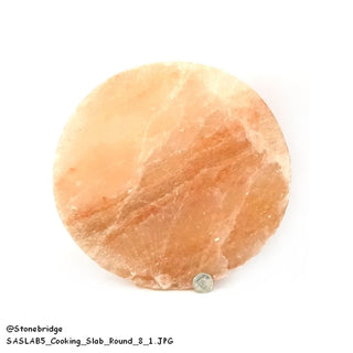 Himalayan Salt Plate - Cooking Slab - Type #5 - 8" Round from Stonebridge Imports