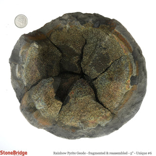 Rainbow Pyrite Geode U#6    from Stonebridge Imports