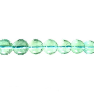 Blue Fluorite - Round Strand 7" - 8mm    from Stonebridge Imports