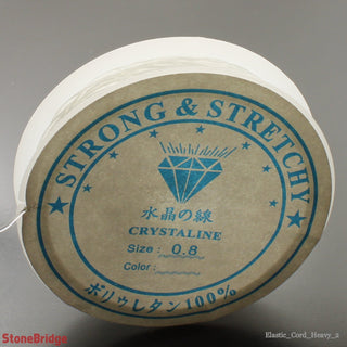 Stretchy Cord Jewelry 0.8mm - 7.5m Roll - Transparent - 10 Pack    from Stonebridge Imports