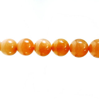 Sunstone - Round Strand 7" - 6mm    from Stonebridge Imports
