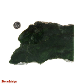 Jade Nephrite Slice U#2    from Stonebridge Imports