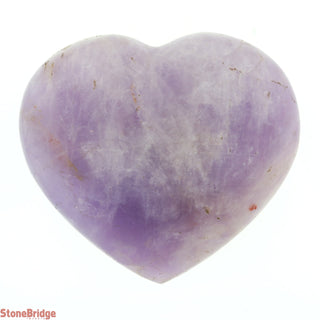 Amethyst Chevron Puffy Heart #4 75 to 99g    from Stonebridge Imports