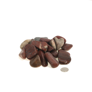 Dolomite Red Tumbled Stones    from Stonebridge Imports