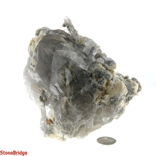 Inclusion Elestial Quartz Cluster U#6 - 1.3kg    from Stonebridge Imports