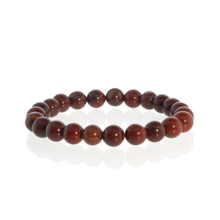Brecciated Jasper Round Bracelet - 8mm    from Stonebridge Imports