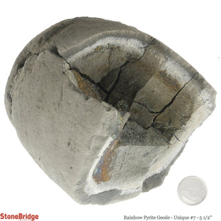 Rainbow Pyrite Geode U#7    from Stonebridge Imports