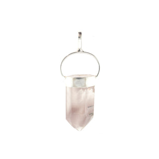 Lithium Quartz Pointed - 925 Silver Pendant from Stonebridge Imports