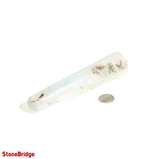 Blue Calcite Rounded Massage Wand - Extra Large #2 - 3 3/4" to 5 1/4"    from Stonebridge Imports