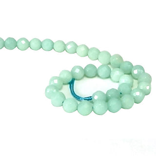 Amazonite Faceted - Round Strand 7" - 6mm    from Stonebridge Imports