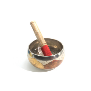 Silver Brass 5" Singing Bowl    from Stonebridge Imports