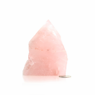 Rose Quartz Cut Base, Polished Point Tower #4    from Stonebridge Imports