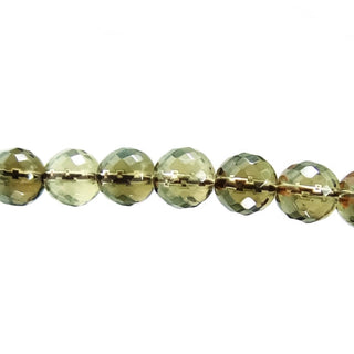 Smoky Quartz Faceted - Round Strand 7" - 8mm    from Stonebridge Imports