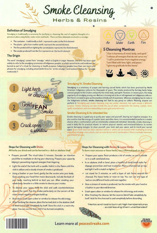 QuickStudy Guide 2.0 - Herbs & Cleansing from The Rock Space