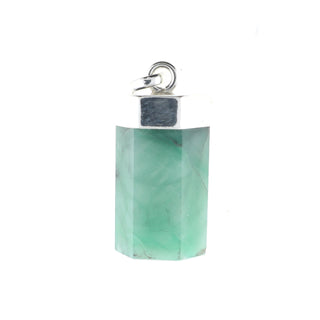 Emerald Polished Point - 925 Silver Pendant from Stonebridge Imports