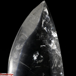 Clear Quartz Flame Sculpture U#7 - 6"    from Stonebridge Imports