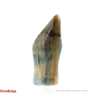 Blue Onyx Flame Sculpture #2    from Stonebridge Imports