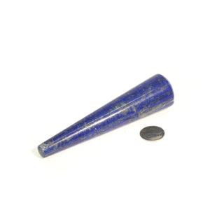 Lapis Lazuli A Rounded Massage Wand - Large #2 - 3 1/3" to 4 1/2"    from Stonebridge Imports