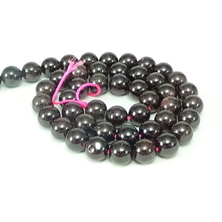 Garnet B - Round Strand 15" - 6mm    from Stonebridge Imports