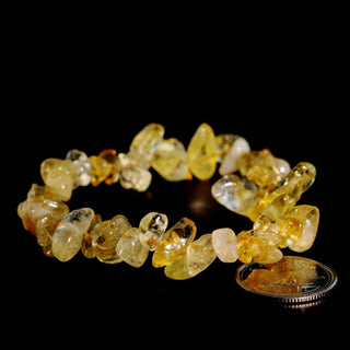 Citrine Chip Bracelet (Enhanced) from Stonebridge Imports