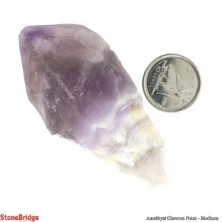 Amethyst Chevron Points - Medium    from Stonebridge Imports