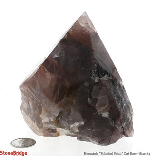 Hematoid Cut Base, Polished Point Tower #5    from Stonebridge Imports