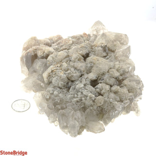 Inclusion Elestial Quartz Cluster U#9 - 644g    from Stonebridge Imports