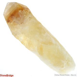 Citrine Sword Points #2 (Enhanced) from Stonebridge Imports