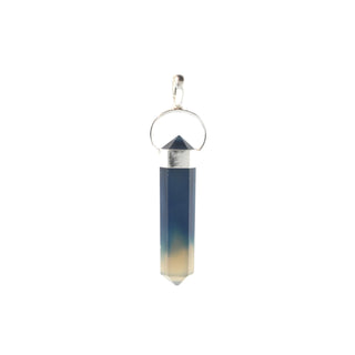 Agate Double Terminated - 925 Silver Pendant (Enhanced) from Stonebridge Imports