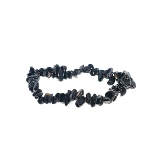 Agate Black Chip Bracelet (Enhanced) from Stonebridge Imports