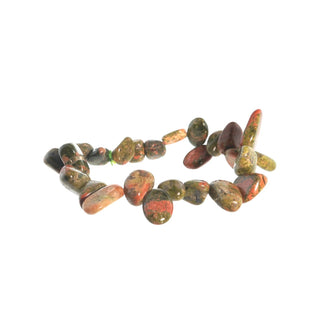 Unakite Tumbled Offset Bracelet    from Stonebridge Imports