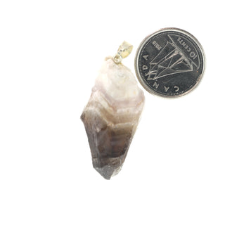 Amethyst Chevron Point Pendant    from Stonebridge Imports