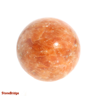 Orange Calcite Sphere from Stonebridge Imports