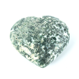 Tree Agate Heart #4 - 1 3/4" to 2 3/4"    from Stonebridge Imports