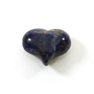 Sodalite Heart Pocket #1 - 3/4" to 1"    from Stonebridge Imports