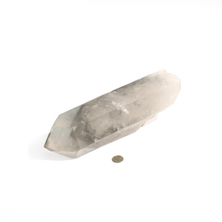 Lemurian Black Phantom Quartz Point U#2 - 11 1/4" from The Rock Space