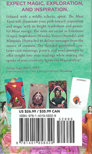 The Muse Tarot - DECK    from Stonebridge Imports
