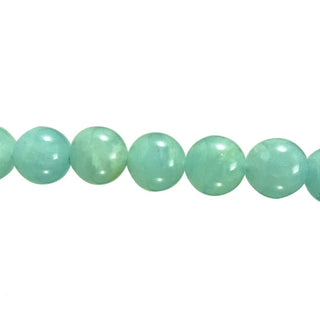 Aquamarine E - Round Strand 7" - 6mm    from Stonebridge Imports