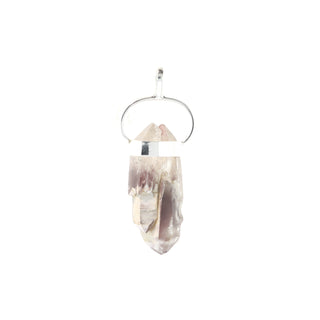Lithium Quartz Double Terminated - 925 Silver Pendant from Stonebridge Imports