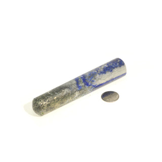 Lapis Lazuli A Rounded Massage Wand - Large #2 - 3 1/3" to 4 1/2"    from Stonebridge Imports