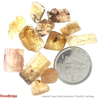 Imperial Topaz Specimens A 25ct    from Stonebridge Imports