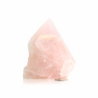 Rose Quartz Cut Base, Polished Point Tower #5    from Stonebridge Imports
