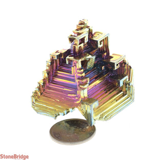 Bismuth Crystal (Lab Grown) #3 - 1" to 2" (Enhanced) from Stonebridge Imports