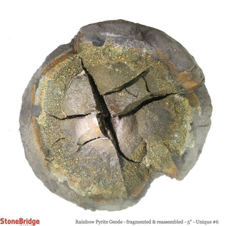 Rainbow Pyrite Geode U#6    from Stonebridge Imports