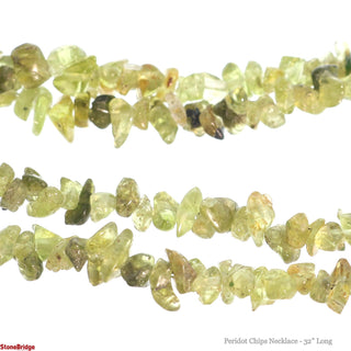 Peridot Chip Strands - 3mm to 5mm    from Stonebridge Imports