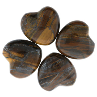Tiger Eye Heart #1 - 1" to 1 1/2"    from Stonebridge Imports