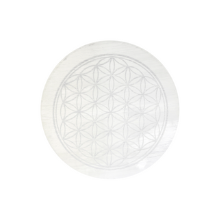 Selenite Charging Plate - Flower    from Stonebridge Imports