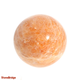 Orange Calcite Sphere from Stonebridge Imports